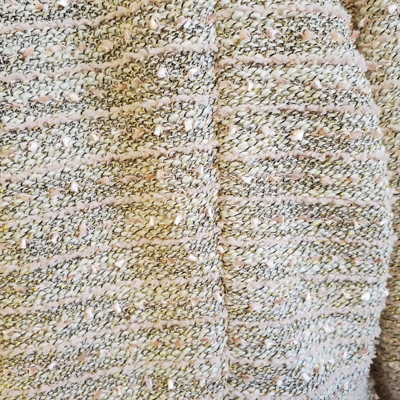 NWT ByTavi Women's Champagne Blush Asymmetrical Cardigan Sweater Sz Med - Picture 11 of 14